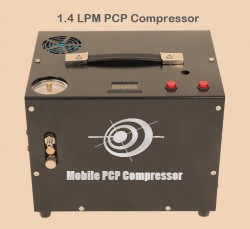 12 Volt DC / 220VAC 300 Bar Mobile PCP Compressor