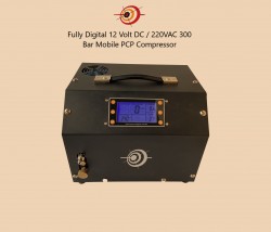 Fully Digital 12 Volt DC / 220VAC 300 Bar Mobile PCP Compressor